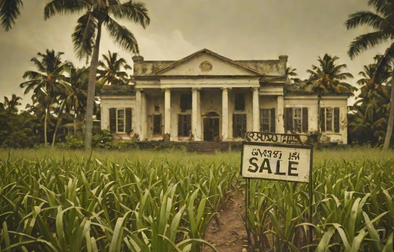 Selling a plantation in 2024